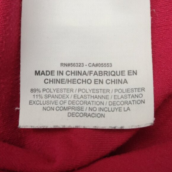 Nike Running Dri-Fit Ladies Size Large Hot Pink V-neck Kangaroo Pocket Hoodie - Picture 6 of 14